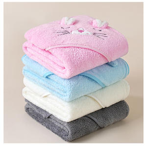 Peignoir de nuit pour enfants très vendu, serviettes de bain unies pour bébés, couverture pour nouveau-nés - Product Image 2