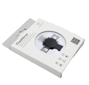 Tốc Độ Cao 4 Trong 1 Biểu Tượng Tùy Chỉnh Kim Loại Key USB Lưu Trữ Stick 2.0 3.0 USB Ổ Đĩa Flash Máy Tính Điện Thoại Dữ Liệu Sao Lưu Cho Tất Cả Các Thiết Bị - Product Image 1