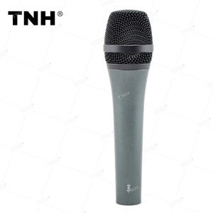 TNH <span class=keywords><strong>E845</strong></span> Microphone dynamique vocal à main filaire Cardioïde Super-Cardioïde Live Vocals Karaoke Mic pour l'enregistrement en studio - Product Image 1