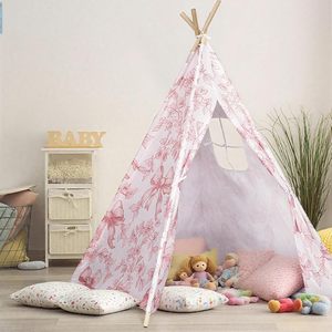 Tente tipi de luxe pour enfants, taille <span class=keywords><strong>king</strong></span> size, en coton, pour la maison - Product Image 6