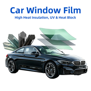 <span class=keywords><strong>Film</strong></span> solaire pour voiture en PET à réflexion thermique par pulvérisation magnétronique, 96% de rejet IR, argent simple, 99% anti-UV, anti-jaunissement, anti-rayures, <span class=keywords><strong>2</strong></span>,5 mil - Product Image 1