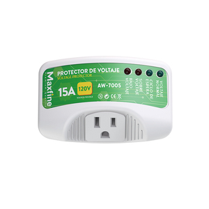 Protector de Voltaje 120V 15A para EE. UU., 125J, Retardo de 3 Minutos, Protección Contra Baja Tensión (90V) y Sobretensión (140V), para Refrigerador, <span class=keywords><strong>TV</strong></span>, Aire Acondicionado, Latinoamérica - Product Image 1