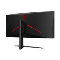 Moniteur LCD ultra-large 2560 de 24 pouces en gros, écran incurvé 4K 144Hz 34 IPS personnalisé 2K 4K pour PC et ordinateur