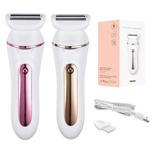 Tondeuse Bikini - <span class=keywords><strong>Rasoir</strong></span> Électrique pour Femme, Tondeuse Étanche avec Sabots Réglables, <span class=keywords><strong>Rasoir</strong></span> Personnel pour Parties Intimes Féminines - Product Image 1