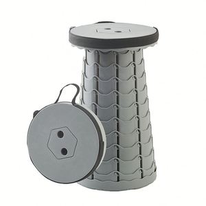 Tabourets portables, siège rétractable, tabouret télescopique en plastique, chaise pliante pour le camping, la pêche, le jardin - Product Image 1