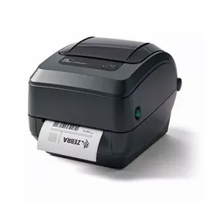 Zebra GX420t Thermische Transfer Label Barcode Label Printer Usb Met Ac Adapter