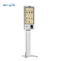 Kiosque de commande automatique Android RK3566 Quad Core 21,5 pouces avec imprimante de reçus haute vitesse pour les cafés et les commerces de détail