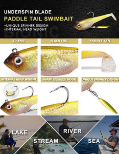 Cabeza de plomo de alta calidad, verdadera Anguila suave con gancho, Anguila pequeña, 11,5g/6,5 cm, Señuelos de Pesca suaves, cebo - Product Image 2
