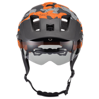 Casque de VTT avec visière détachable certifié EN1078, coque en PC + mousse EPS, pare-soleil anti-éblouissement, casque de cyclisme léger