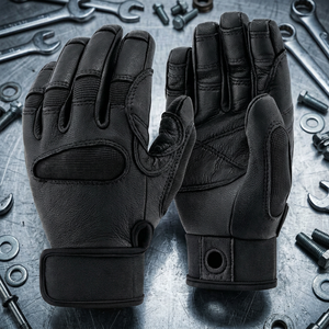 Gants de rappel en corde, robustes, tactiques, renforcés, antidérapants, pour l'escalade, la randonnée, le sauvetage, professionnels, résistants aux coupures, en cuir - Product Image 4