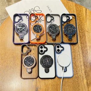 เคสโทรศัพท์ iPhone 16 Pro Max รุ่นหรูหรา ประดับกลิตเตอร์วิบวับ ดาวระยิบระยับ สำหรับผู้หญิงและเด็กผู้หญิง ใช้ได้กับ iPhone 15 Pro 14 พร้อมวงแหวนแม่เหล็กและขาตั้ง - Product Image 2
