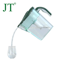 Carafe filtrante à eau en plastique sans BPA, bouteille filtrante à eau minérale alcaline