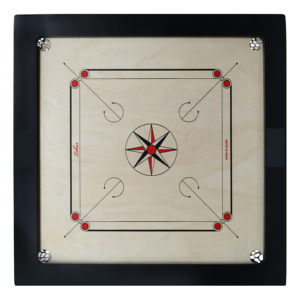 Handmade Natural Wooden Carrom Board 3x1.5 Feet Plywood Surface Smooth Finish Indoor Tournament <b>Game</b> Board SPORTS FACTORY 6mm - Product Image 1