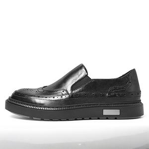 รองเท้าผู้ชายแบบ Brogue ดีไซน์ทันสมัย วัสดุส่วนบนอื่นๆ แบบสวม เพิ่มความสูง สำหรับฤดูใบไม้ร่วง คุณภาพสูง เหมาะสำหรับใส่ทำงานหรือทำกิจกรรมกลางแจ้ง - Product Image 5