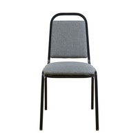 Chaises d'hôtel empilables en métal avec cadre personnalisé en tissu pour événements, fêtes et mariages – Chaises de banquet d'hôtel d'occasion en gros