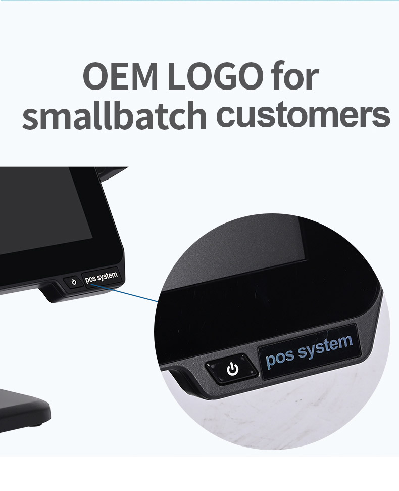 3years warranty 15inch aluminium alloy shell touch all in one Fanless Pos systems for store