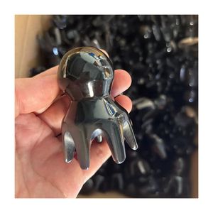 Pemijat wajah alami pelat Gua Sha tubuh untuk perawatan akupunktur tradisional alat pijat rambut Spa rambut Gua Sha - Product Image 3