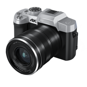 Cámara digital 4K con zoom óptico 12X con pantalla táctil abatible de 3,0 "Enfoque automático WIFI Filtro creativo Cámara Selfie Vlog - Product Image 6