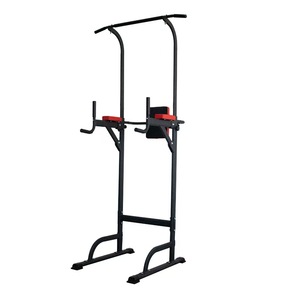 Estación de Barras <span class=keywords><strong>Paralelas</strong></span> Multifunción con Barra de Dominadas, Capacidad de 800 LBS, Altura Ajustable, Estación de Dips Portátil con Respaldo para Gimnasio en Casa - Product Image 2