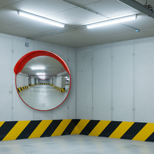 Wholesale 450mm Acrylic Convex Mirror Outdoor Warehouse Traffic Security <b>Blind</b> Spots Industrial Safety Mirror for <b>Blind</b> Corners - Product Image 1