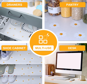 Revêtement d'étagère en matériau EVA durable pour armoires de cuisine Revêtement de tiroir d'armoire non adhésif Tapis de tiroir imperméables - Product Image 6