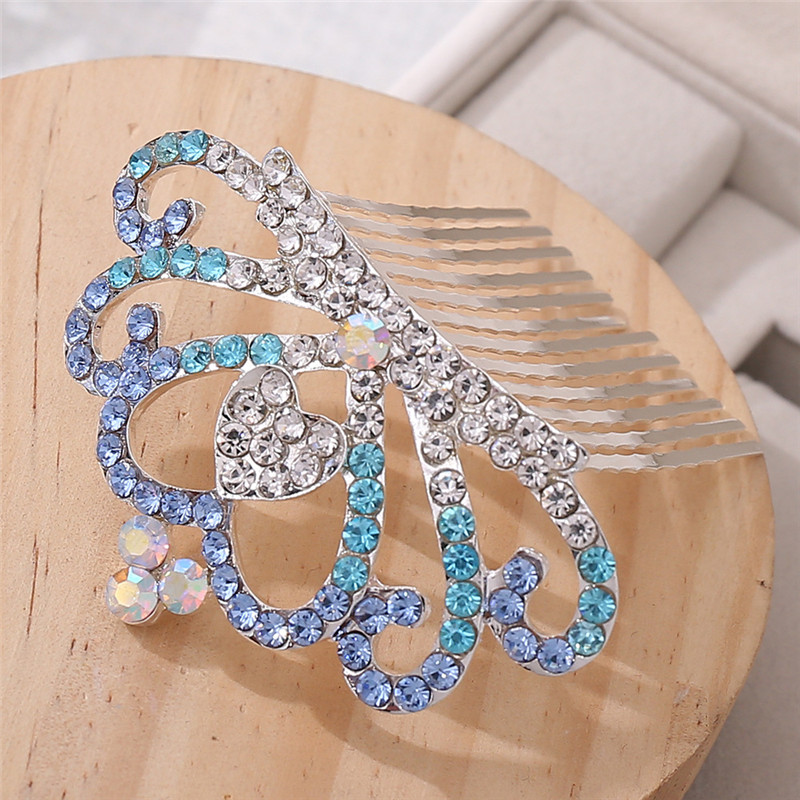 K002 Diamond Tiara Crown for Kids - Love Heart Shape Tiaras