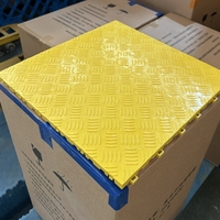 18 mm Dicke Industrielle PVC & PP Bodenbeläge Starre Modulare Farbige Verbund-Garagen-Dielen Abriebfest Rutschfest Klicksystem