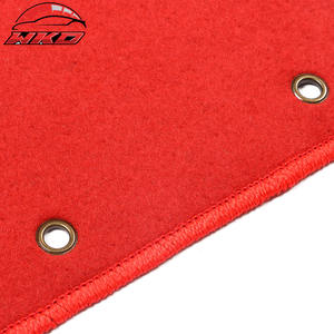 Tapis de sol pour Acura RSX 02-06, tapis de voiture avant et arrière en velours rouge, 4 pièces - Product Image 3