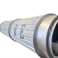 Séchoir rotatif à tambour JNSHARE 45KW à économie d'énergie, machine industrielle de séchage de biomasse, capacité de 2200 kg/h, pour le chauffage des déchets biomassiques