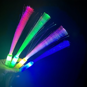 Bacchette Luminose a LED <span class=keywords><strong>per</strong></span> <span class=keywords><strong>Feste</strong></span> <span class=keywords><strong>di</strong></span> <span class=keywords><strong>Compleanno</strong></span>, Accessori <span class=keywords><strong>per</strong></span> Intrattenimento, Bastoncini in Fibra Ottica Lampeggianti che si Illuminano al Buio <span class=keywords><strong>per</strong></span> Bambini e Adulti - Product Image 6