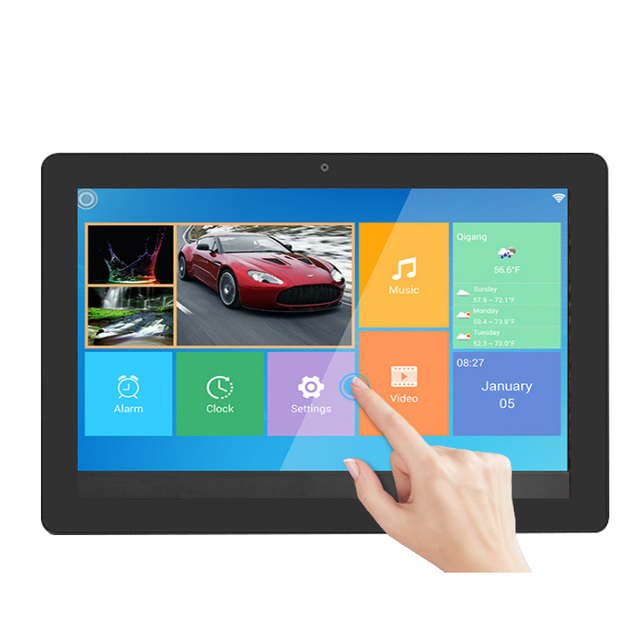 10.1 Inch Wall Mount Commercial Tablet Android Video Player 2GB RAM RJ45 RK3288 TFT HD IPS Screen Tablet PC for Advertising