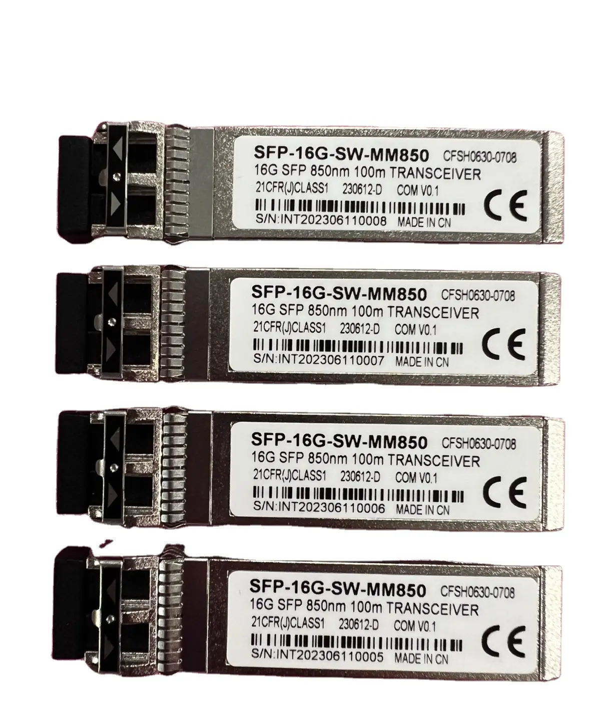 ThinkSystem SFP + 16 Гбит/с 10 км LW 8 упаковок номер детали 98Y2179 98Y2178