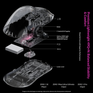 Lightweight TriMode Wireless Blue Tooth Gaming <b>Mouse</b> Rechargeable for Office Gaming PC Laptop Desktop Computer - Product Image 5