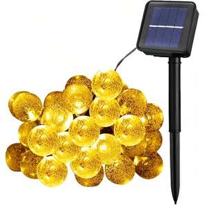 Navidad estrella copo de nieve luces de hadas 10m blanco cálido IP65 impermeable para exteriores para árbol de Navidad decoraciones de jardín fiestas - Product Image 2