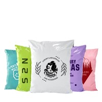 Enveloppe d'expédition en polyéthylène personnalisée avec logo imprimé OEM, sac de courrier pour l'emballage de vêtements de marque entièrement personnalisé