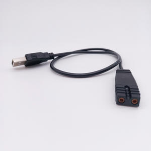 สายชาร์จ USB 4.3V USB A MALE TO <span class=keywords><strong>B</strong></span> Type สายไฟ2PIN หญิงสำหรับโกนหนวดฟิลิป - Product Image 4