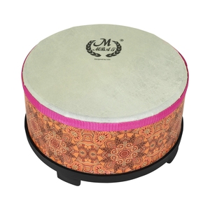 Tambour de sol coréen de 10 pouces, grand tambour de sol, outil pédagogique pour la maternelle, tambour à frapper à la main, tambour à claquer - Product Image 3