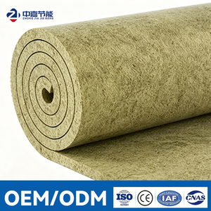 Fire Resistant Modern Square Rock Wool Insulation Roll for Pipeline and Equipment Heat Insulation Materials - Product Image 1