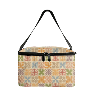 Bán Buôn Giá Thấp Tái Sử Dụng Phim Hoạt Hình Hawaii Hibiscus Cách Điện Túi Ăn Trưa 20L Công Suất Lớn Không Thấm Nước Tyvek Mát - Product Image 2