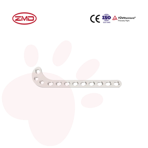 ZMD ortopedi dokter hewan 2.7mm, pelat implan tulang hewan kompresi Distal Femoral - Product Image 2
