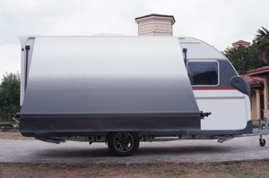 Toldo Retráctil Manual de Lujo para Caravana, de Aleación de Aluminio, Impermeable, Protección Solar, Duradero, para Acampar al Aire Libre, para Autocaravana - Product Image 5