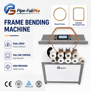เครื่องดัดโครง CNC แบบเซอร์โวคู่ ระบบเดี่ยว สำหรับดัดโปรไฟล์อลูมิเนียมอัลลอยด์ สำหรับโครงโค้ง กรอบรูป กรอบไฟ LED - Product Image 1