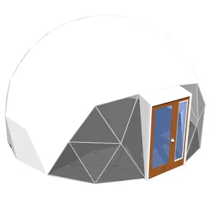 Outdoor Customized 35m2 Dome House For Luxury Hotel Glamping Resort