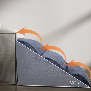 Schattige grote trap en helling voor kleine/ouderhonden - Polyester materiaal, toegang tot de bank - Product Image 4