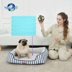 Kattenbedden voor binnenkatten, wasbaar, orthopedisch hondenbed, verwarmend zacht kalmerend slaapbed voor puppy's met antislipbodem - Product Image 6