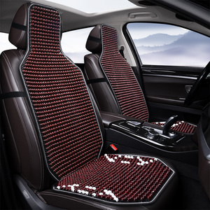 High Quality Wholesale Breathable Summer Universal 5-<b>Seats</b> Natural Wooden <b>Bead</b> Car <b>Seat</b> Cushion <b>Cover</b> - Product Image 2