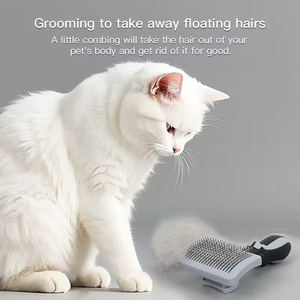 Spazzole Autopulenti <span class=keywords><strong>per</strong></span> <span class=keywords><strong>Cani</strong></span> e Gatti a <span class=keywords><strong>Pelo</strong></span> Lungo e Corto, Prodotto <span class=keywords><strong>per</strong></span> la Toelettatura, Rimozione di Nodi e Peli Sciolti - Product Image 2