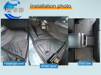 Tapis de sol de voiture en TPE noir pour Chevrolet Tracker 2019-2021, tapis de sol toutes saisons, accessoires intérieurs de voiture moulés sur mesure