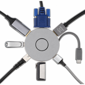 7-in-1 マルチポートアダプター USB ハブ 90W DA310 - Product Image 4
