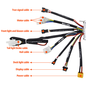 48V Scooter Motor <b>Controller</b> Board T4-B DC Electric Bike Control Module with Multi <b>Wire</b> Harness - Product Image 6